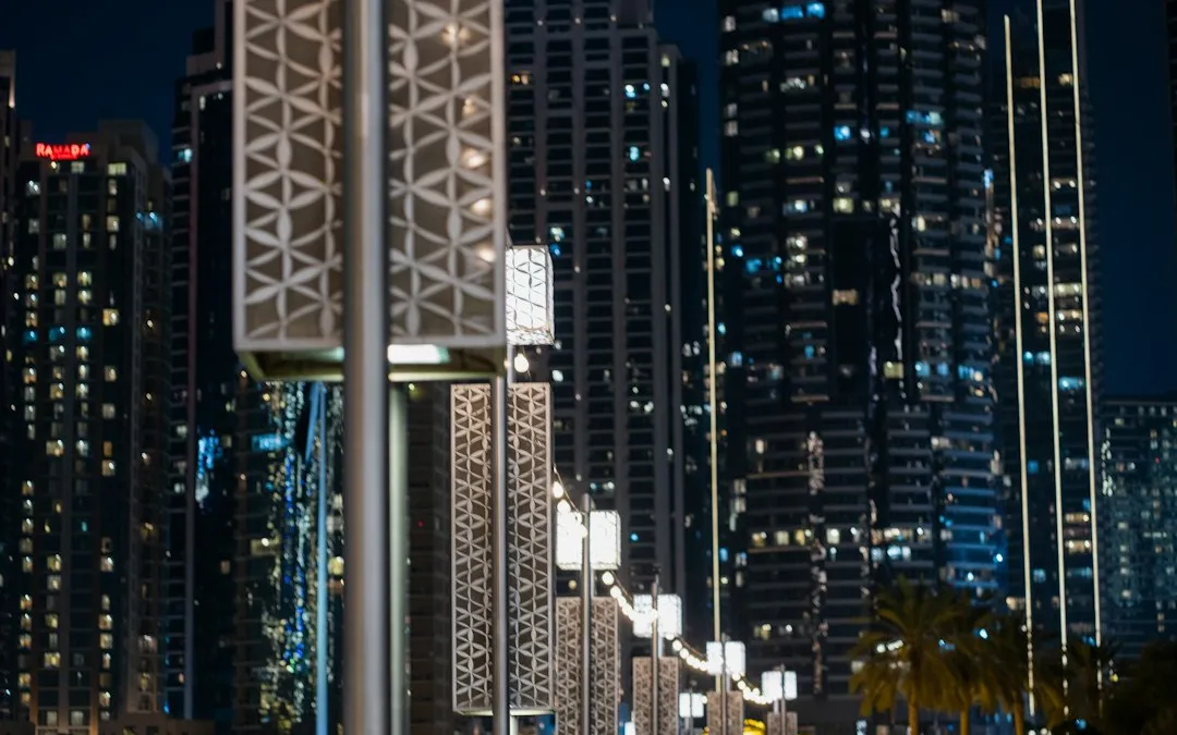Innovative Uses of Lamppost Advertising in Dubai