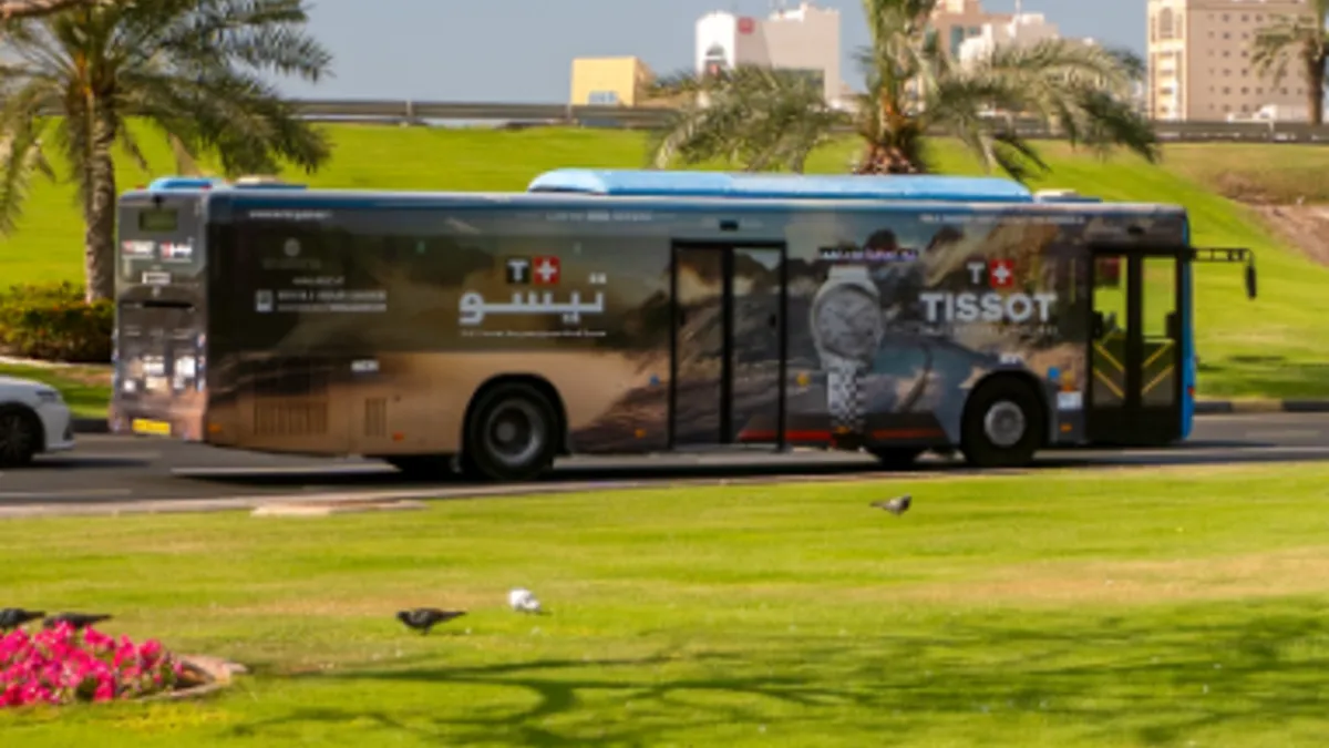 Why do brands use bus advertising during festivals? Insights from Tissot Bus Campaign