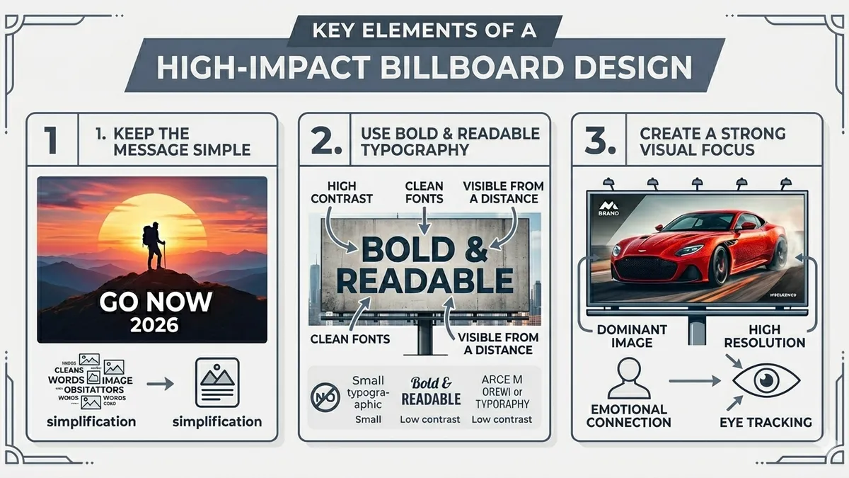 Key Elements of High-Impact Billboard Design