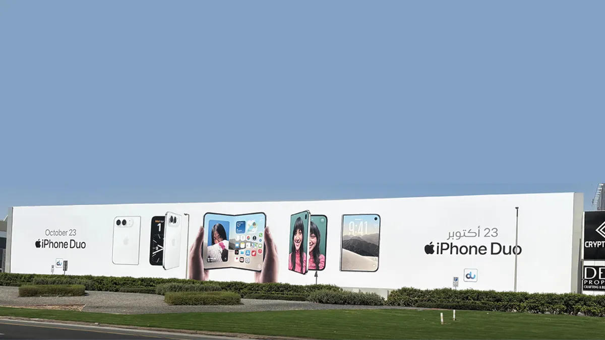 Apple Promotes iPhone Duo Across Dubai’s OOH Landscape