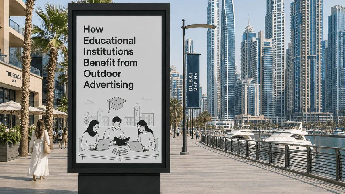 How Educational Institutions Benefit from Outdoor Advertising
