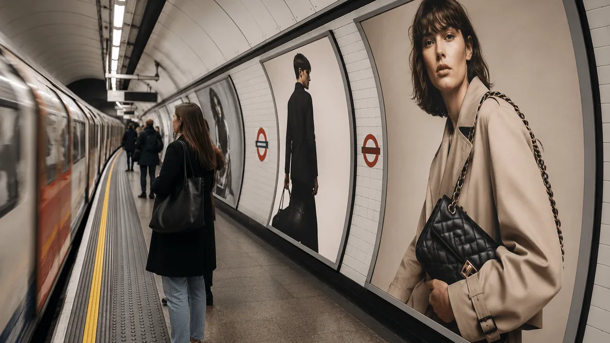 How Fashion Brands Use London Underground Advertisement Effectively