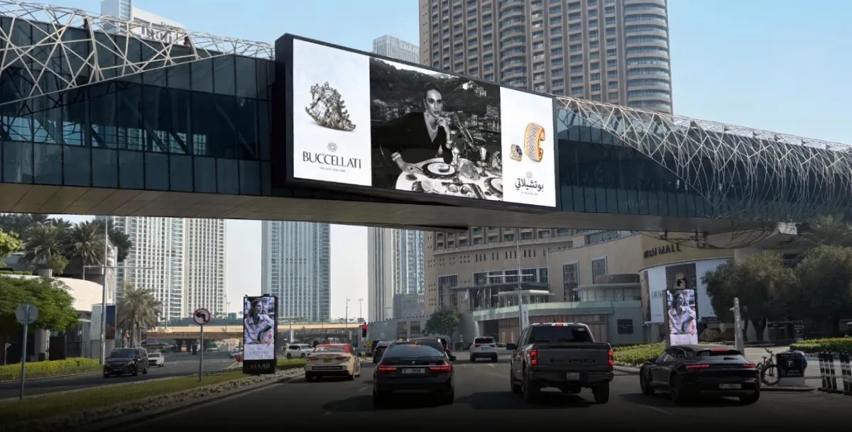 Buccellati DOOH Campaign Takes Over Downtown Dubai Screens