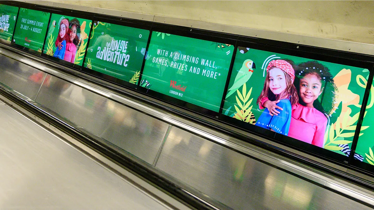 How Synchronized Escalator Advertising Works