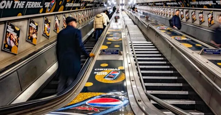 Capturing the Christmas Spirit with OOH Advertising on the London Underground