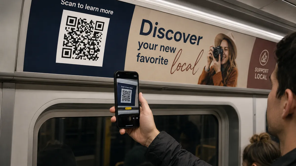 Best Practices for QR Codes in Transit Advertising