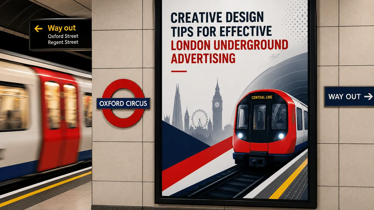 Creative Design Tips for Effective London Underground Advertising