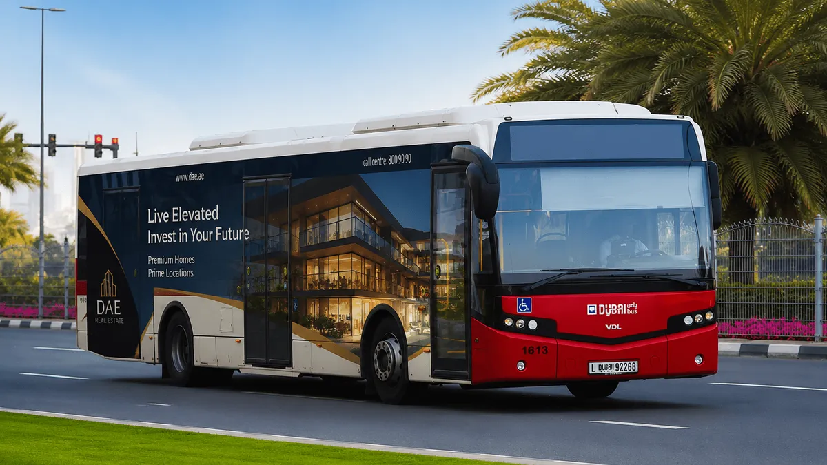 How Real Estate Brands Use Bus Advertising Effectively
