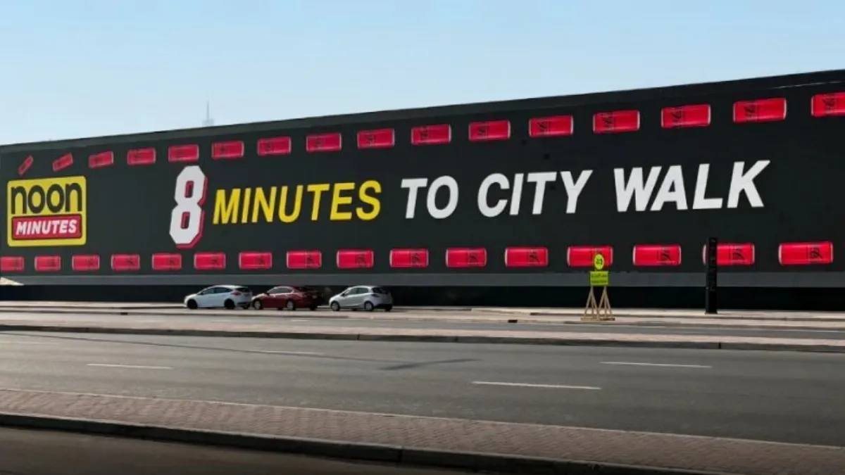 Noon Minutes Drives Powerful Brand Recall with Outdoor Advertising Across the UAE