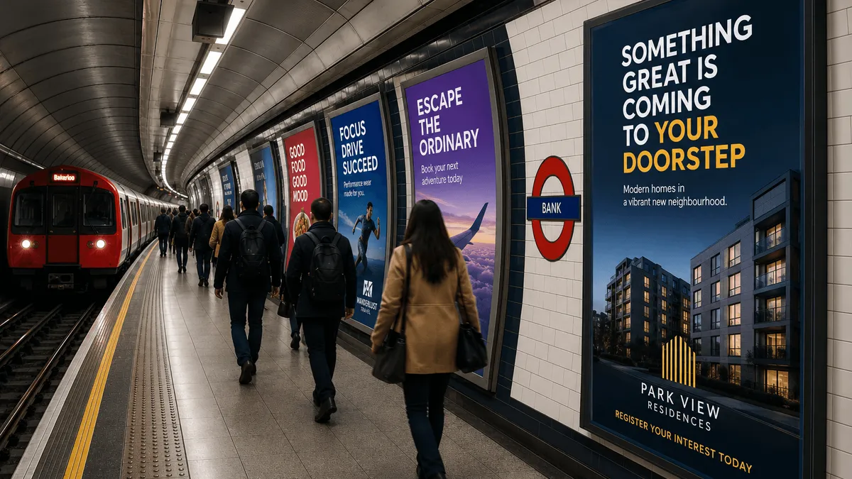 How to Choose the Right Tube Stations for Advertising
