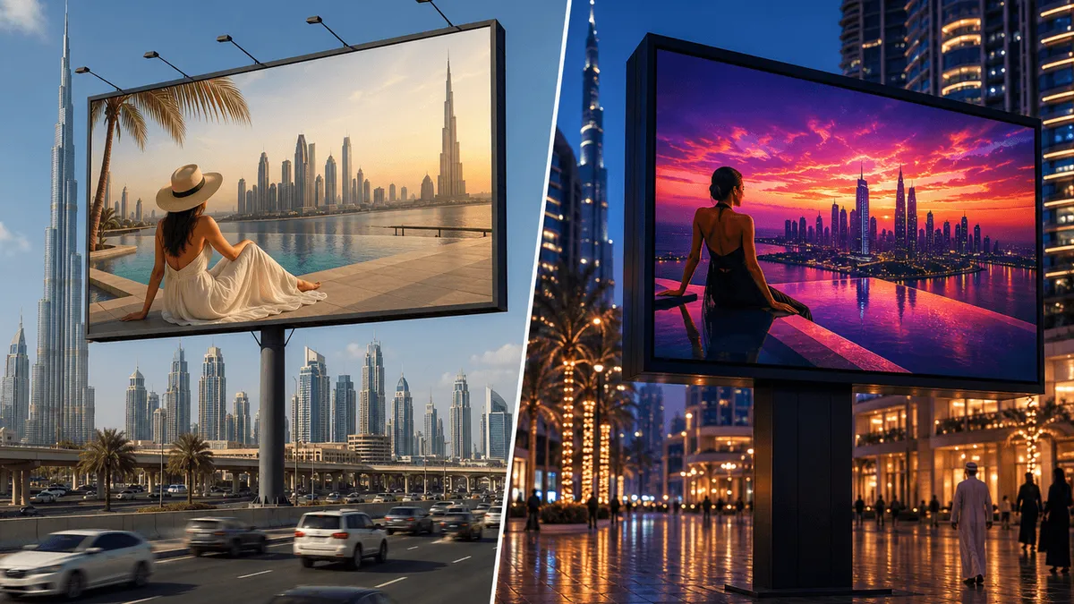 How to Choose Between Static Billboards and Digital Screens 
