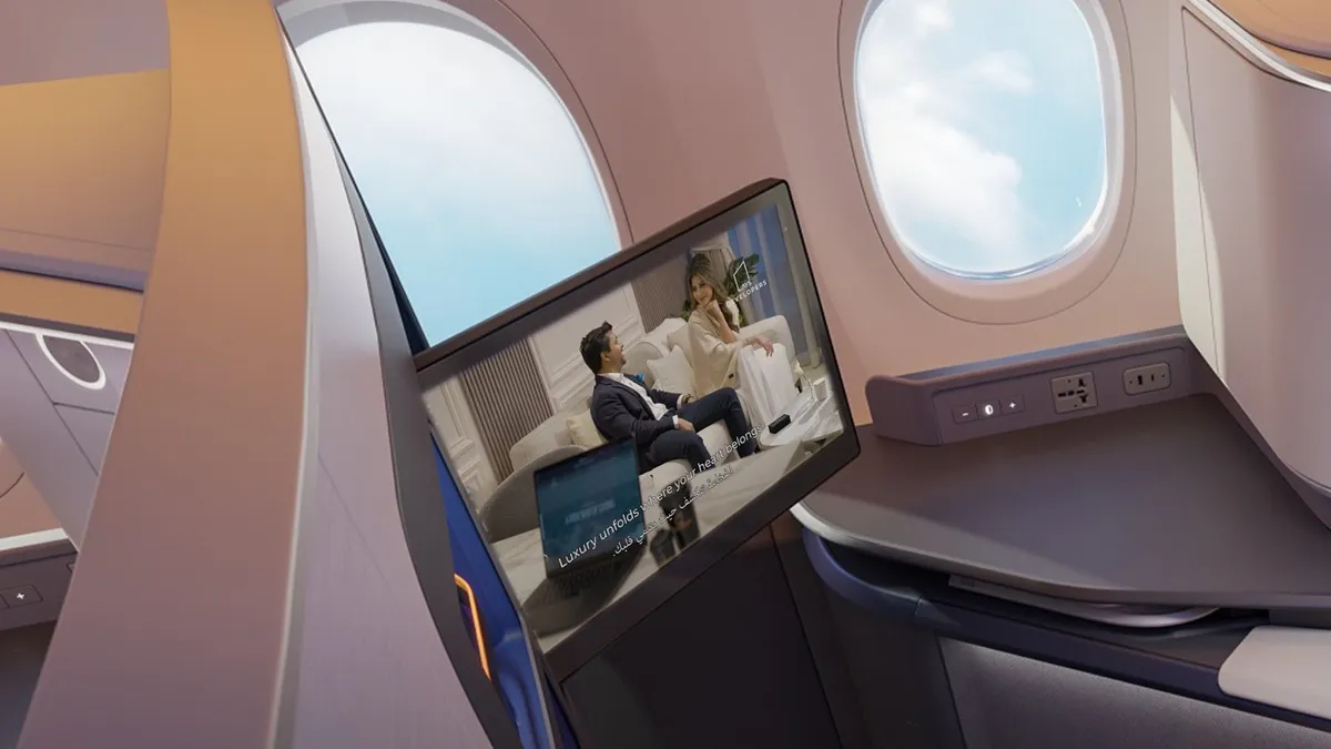 Flight Simulation Advertising AYS Developers In-Flight Ad Campaign - Gulf Airport Advertising