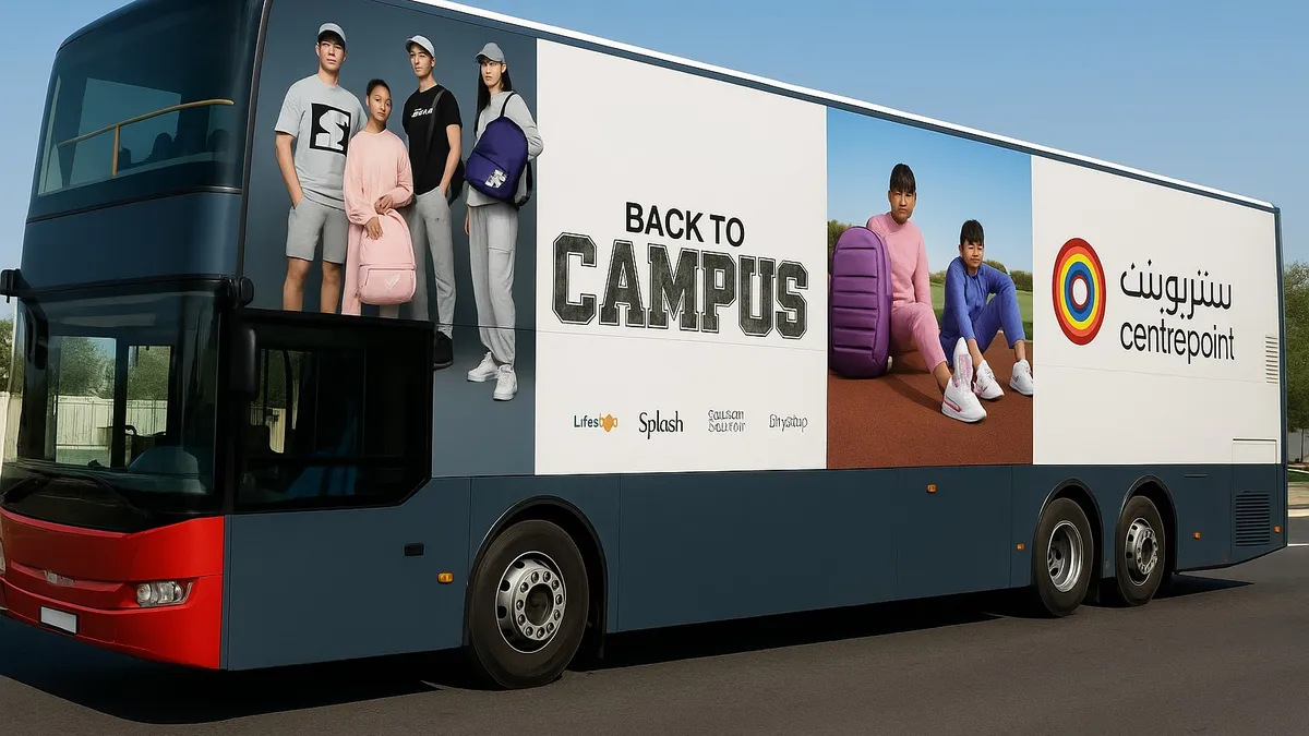 Back to School Adverts on Dubai Buses That Parents and Students Will Notice