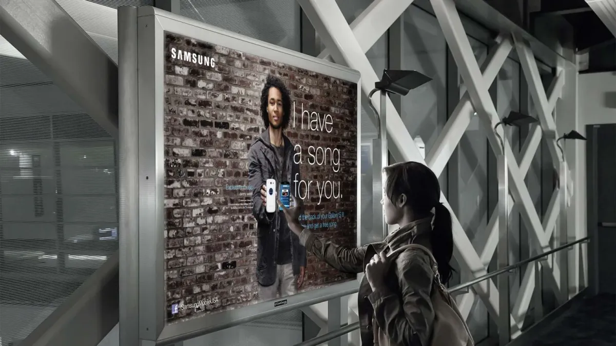 Boosting Ad Engagement with Interactive Digital Screens