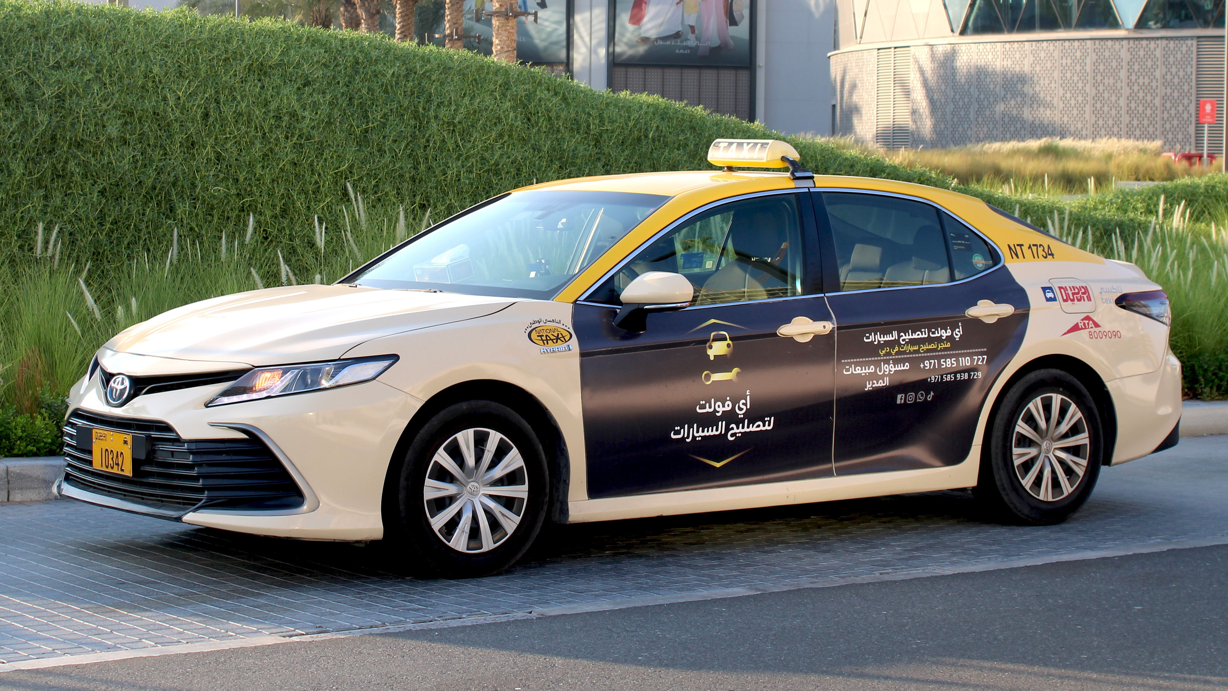 iVolt Auto Accelerates Brand Reach with RTA Taxi Campaign Across Dubai Advertising in Dubai - Advertise OOH with Dubai Advertising