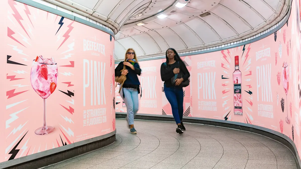 Beefeater Pink Gin Launch at London Underground