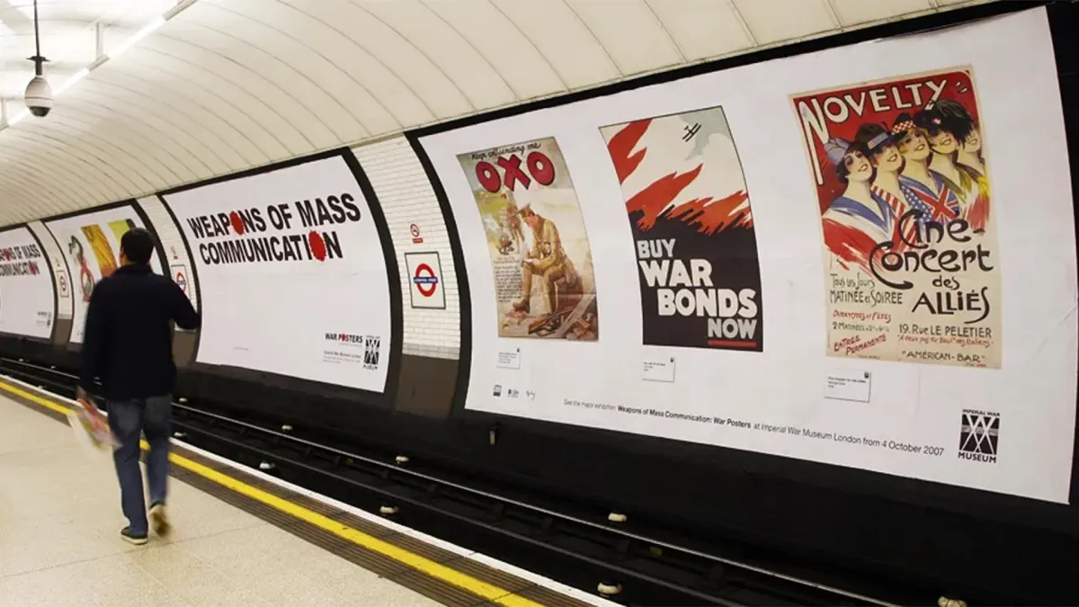 London Underground ad formats