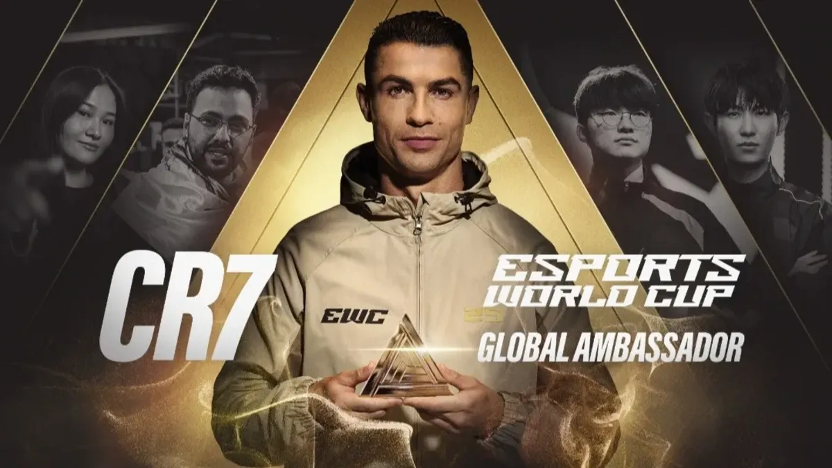 Cristiano Ronaldo as the Global Ambassador for the Esports World Cup - World Sports Advertising