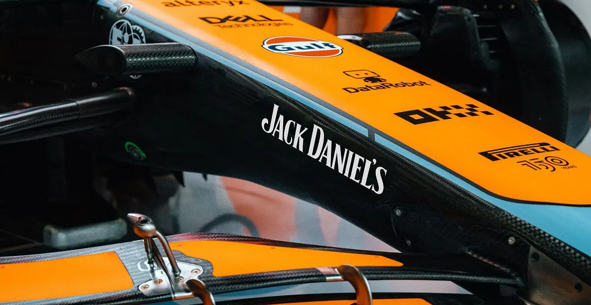 Jack Daniels x McLaren Partnership - World Sports Advertising