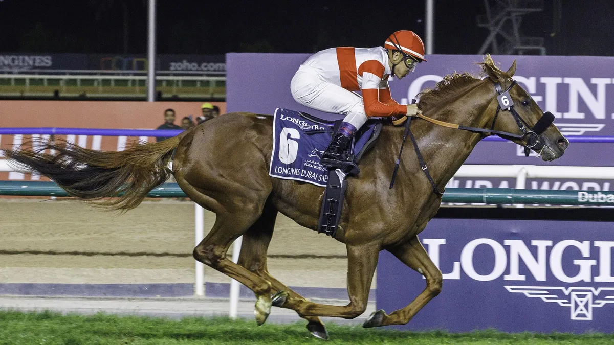 Longines Advertisement Dubai Horse Racing - Image courtesy of Dubai Racing Club