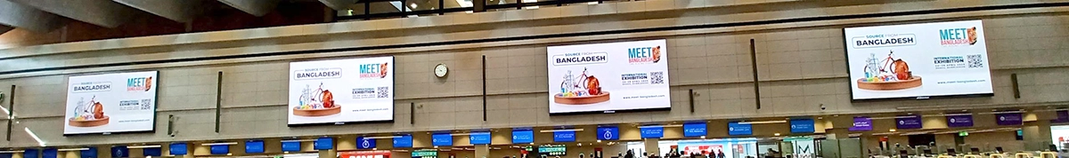 Meet Bangladesh Campaign Shines at Dubai International Airport Terminal 1