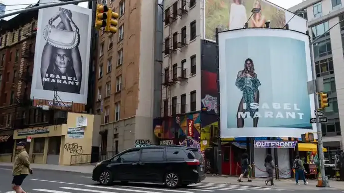 Isabel Marant Billboard by Media Agency Group