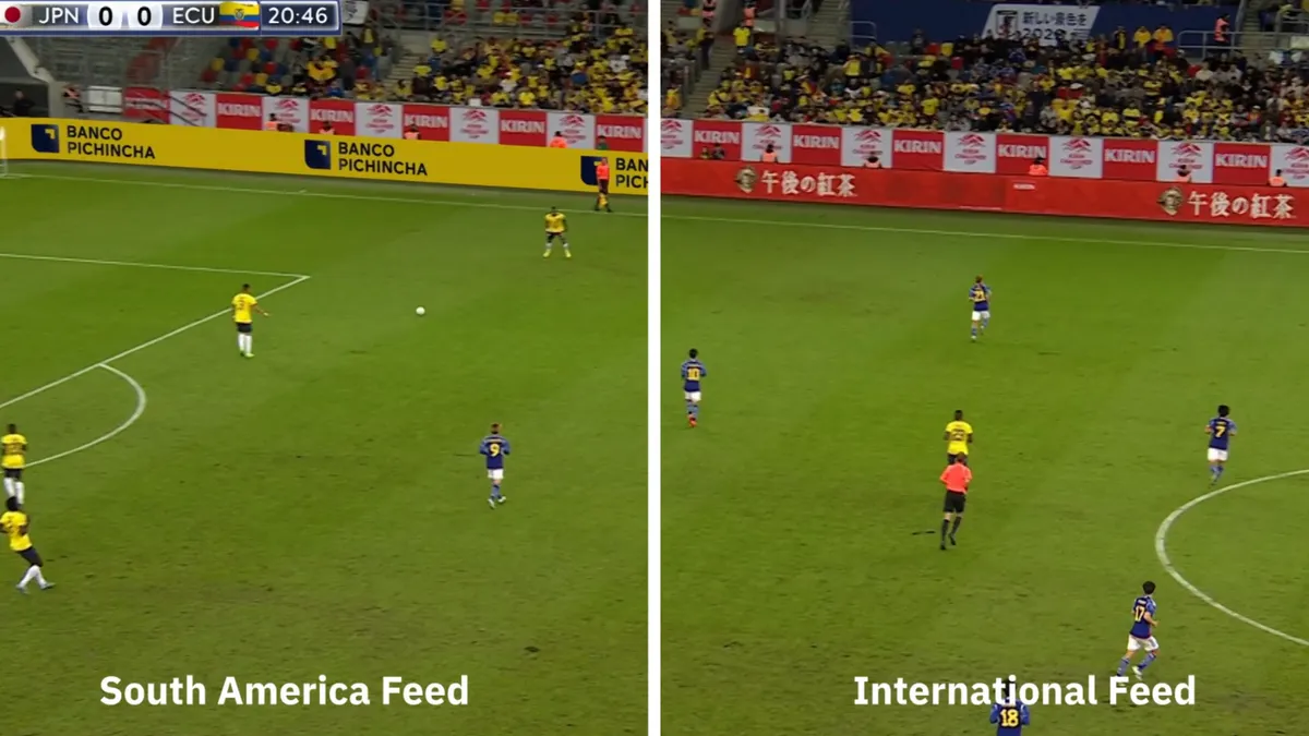 Regionally Targetted Virtual Overlay Advertising in Football - World Sports Advertising