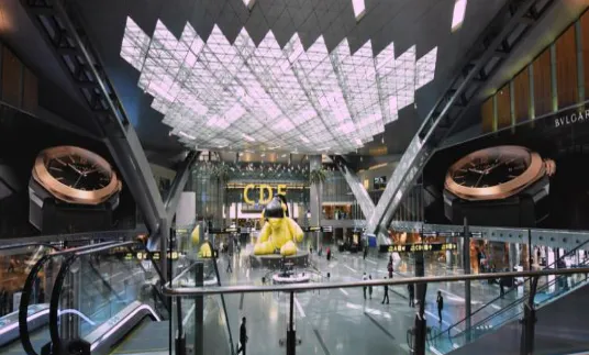 Digital network at Hamad International Airport