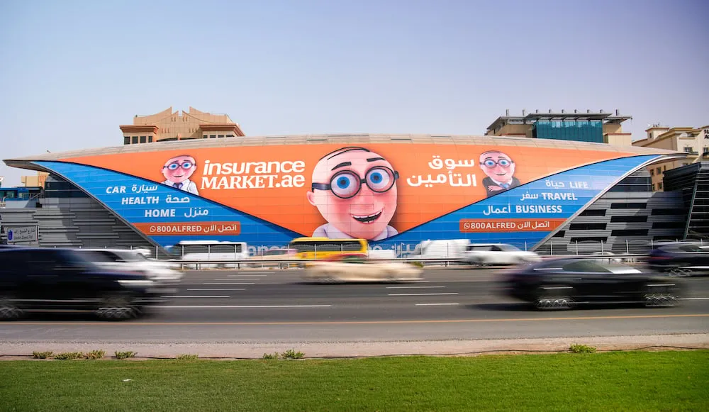 Dubai Insurance Market Station Takeover