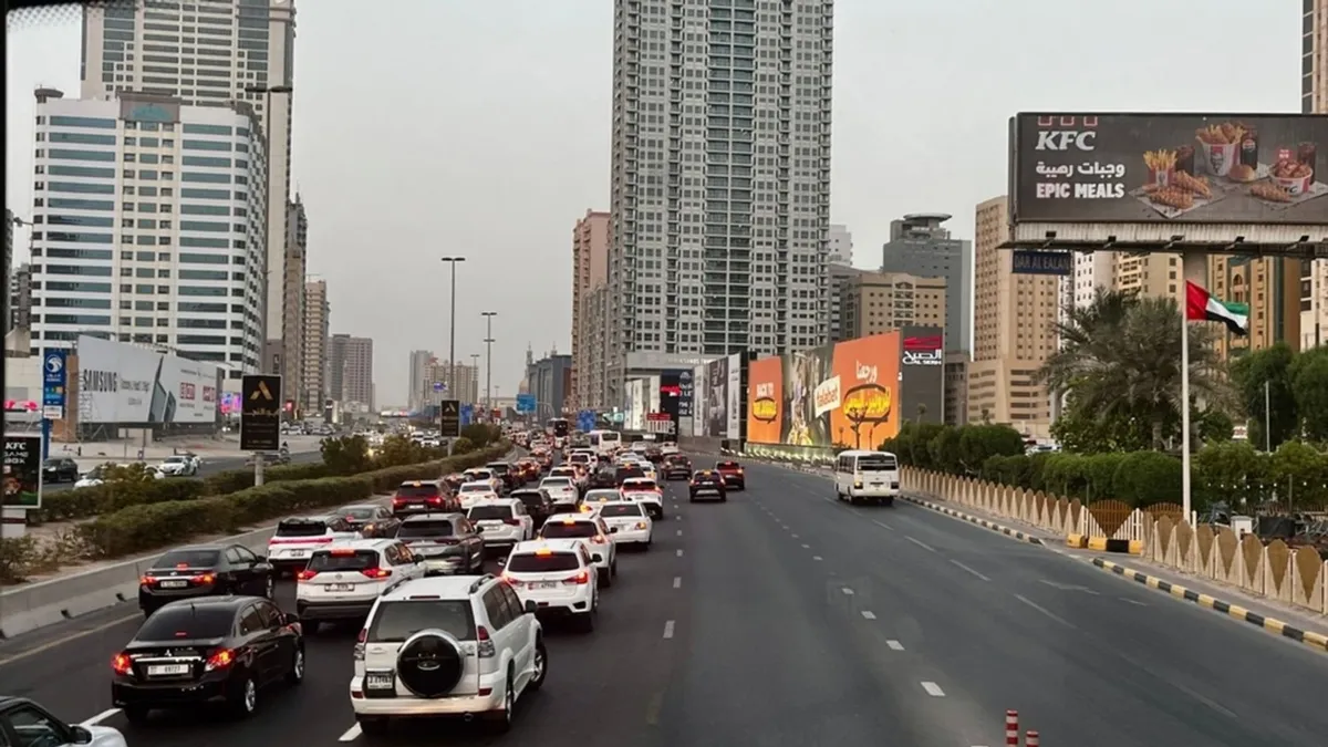 Advertising in King Faisal Street Sharjah, Near Sharjah City Center - Dubai Advertising