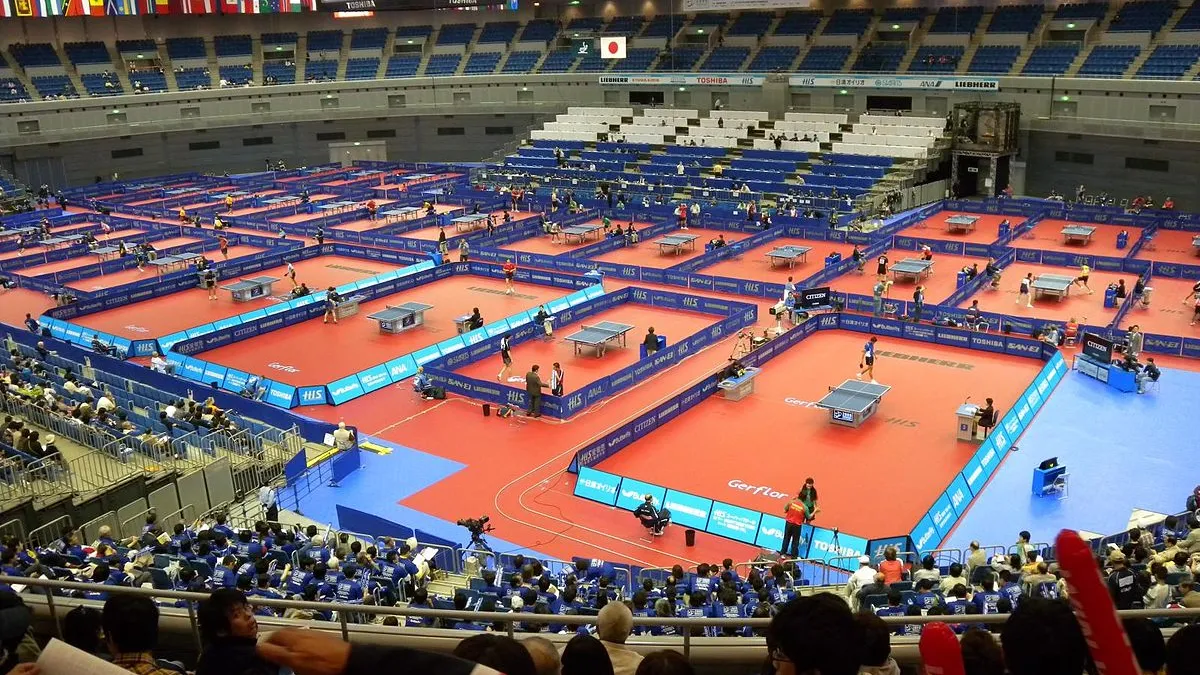 ITTF World Table Tennis Championship Advertising - World Sports Advertising
