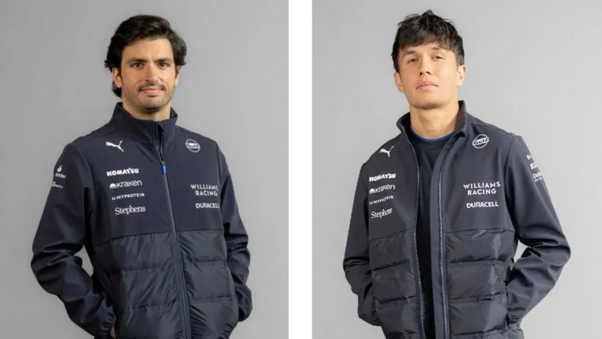 Komatsu x ATLASSIAN Williams Racing Partnership - World Sports Advertising