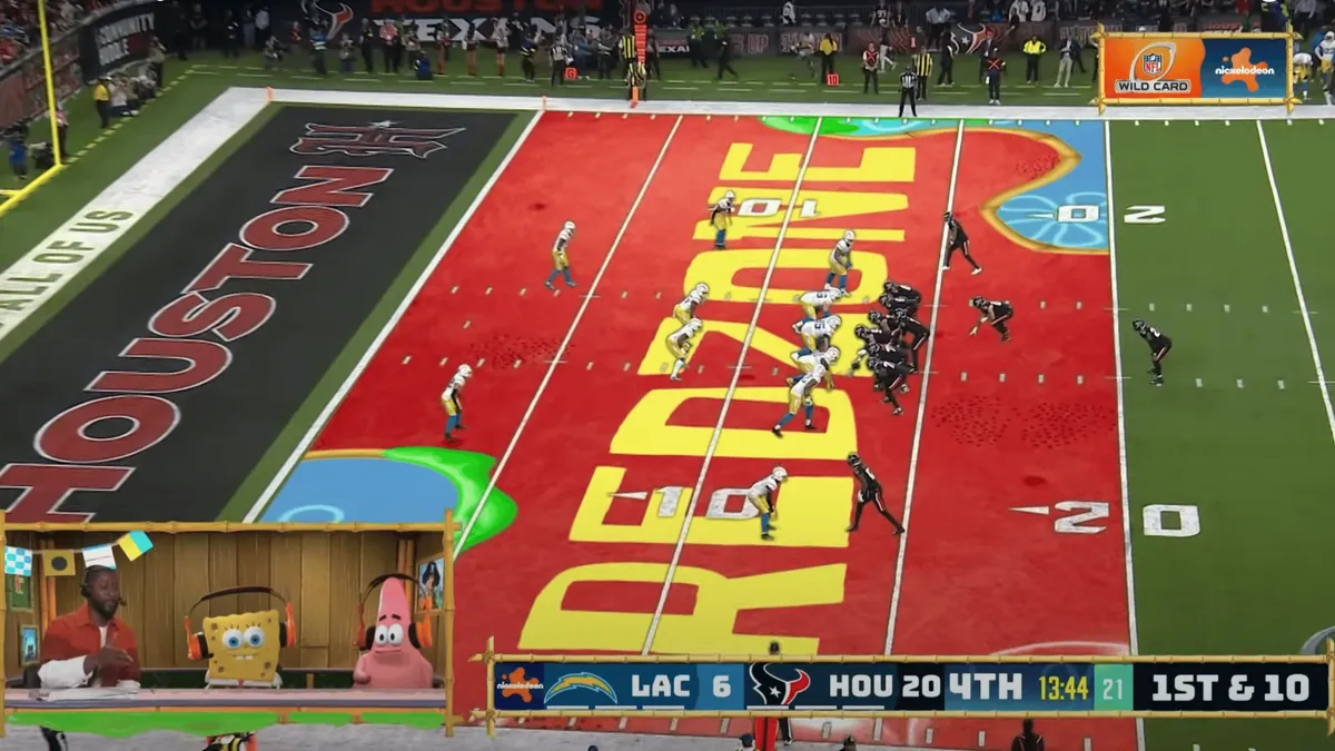 SpongeBob x NFL - World Sports Advertising