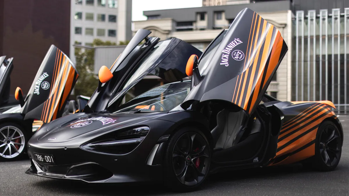 Jack Daniels x McLaren Partnership - World Sports Advertising