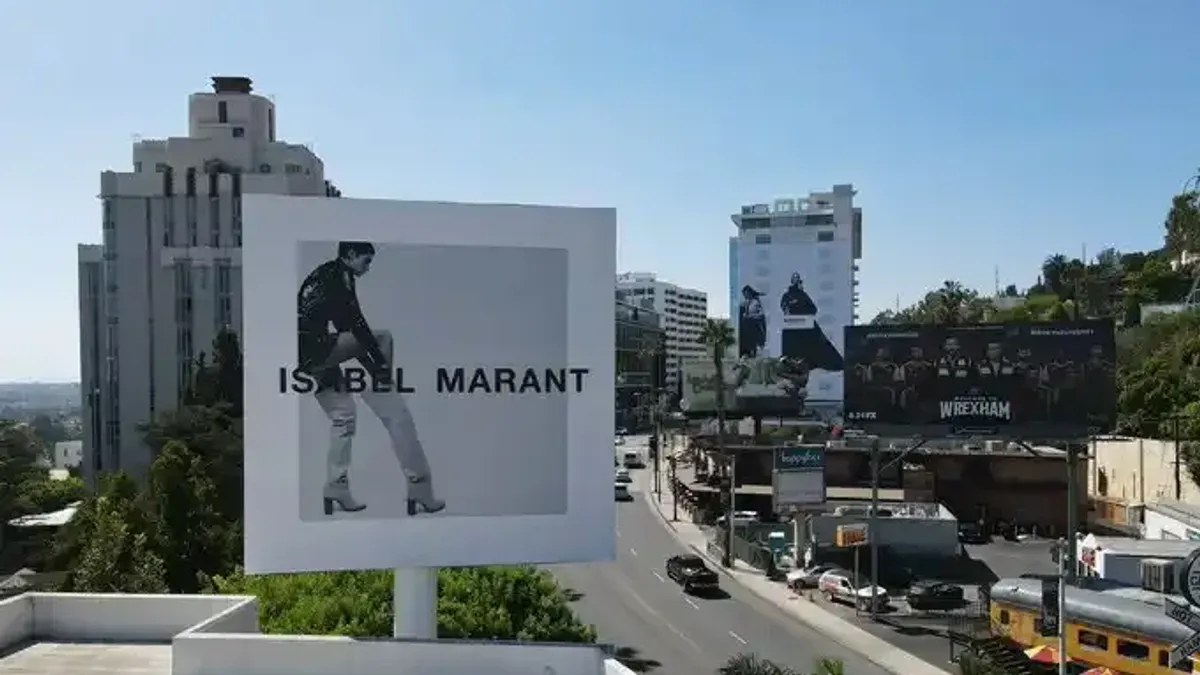 Isabel Marant Billboard by Media Agency Group