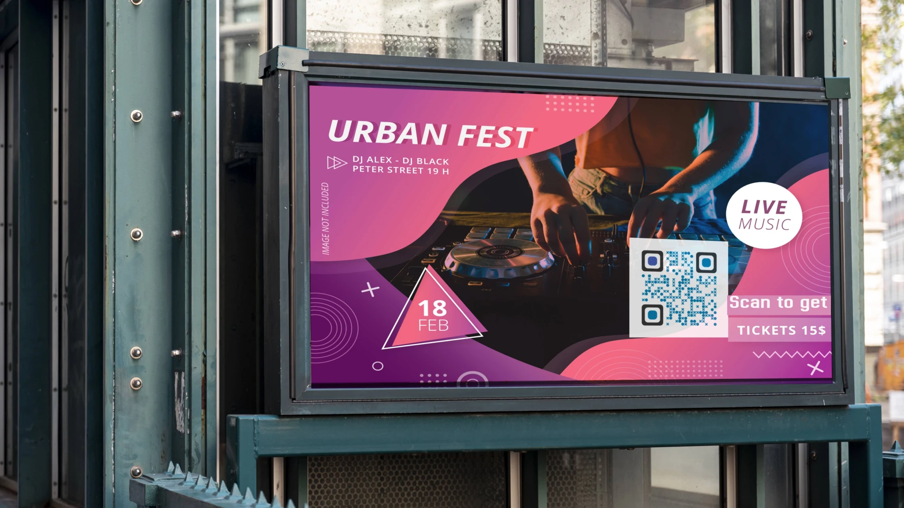 QR Code Billboard OOH Advertising - Dubai Advertising