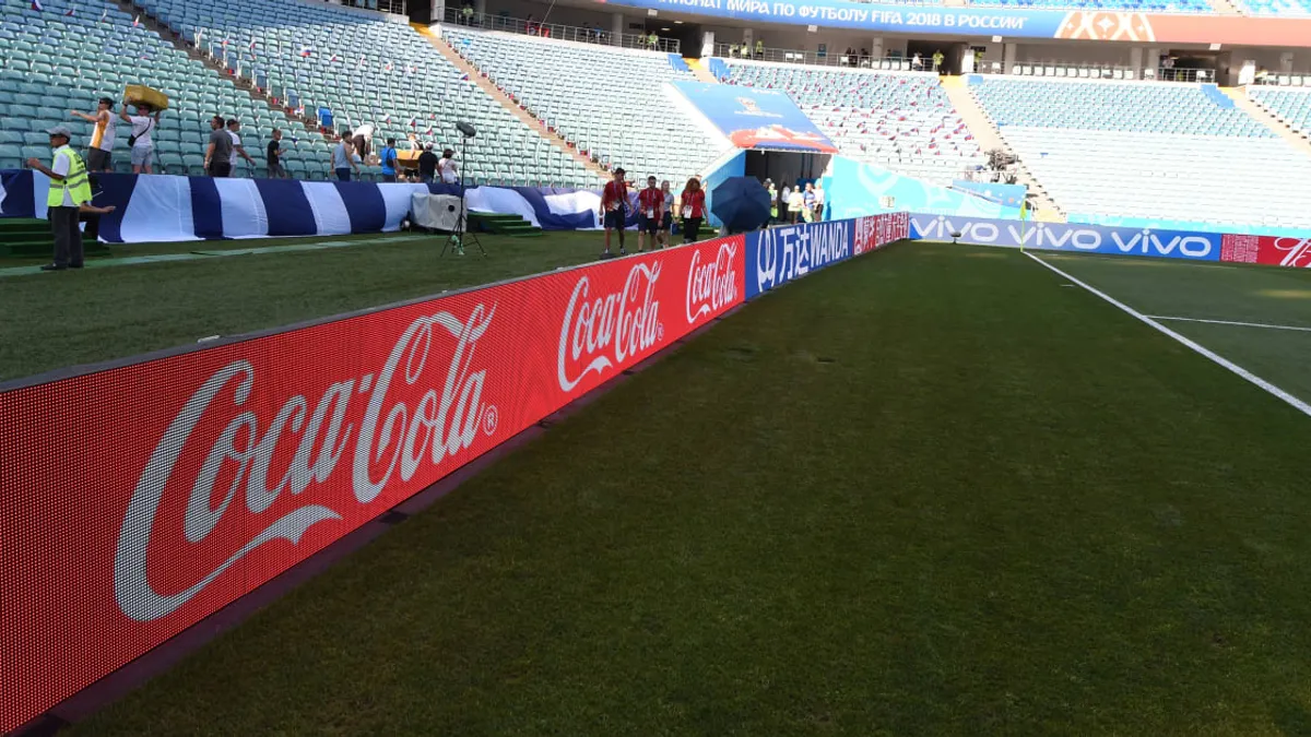 Perimeter Board Advertising in FIFA World Cup - World Sports Advertising