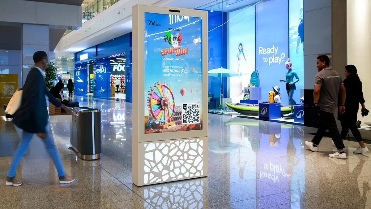 Mall MUPI Screen - Dubai Mall Advertising 