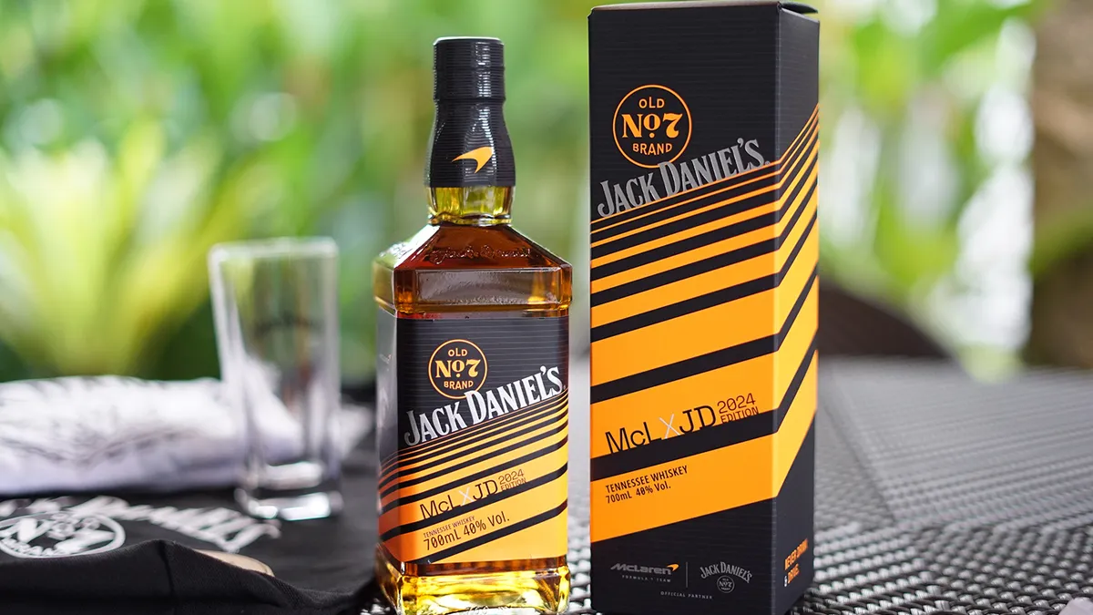 Jack Daniels x McLaren Partnership - World Sports Advertising
