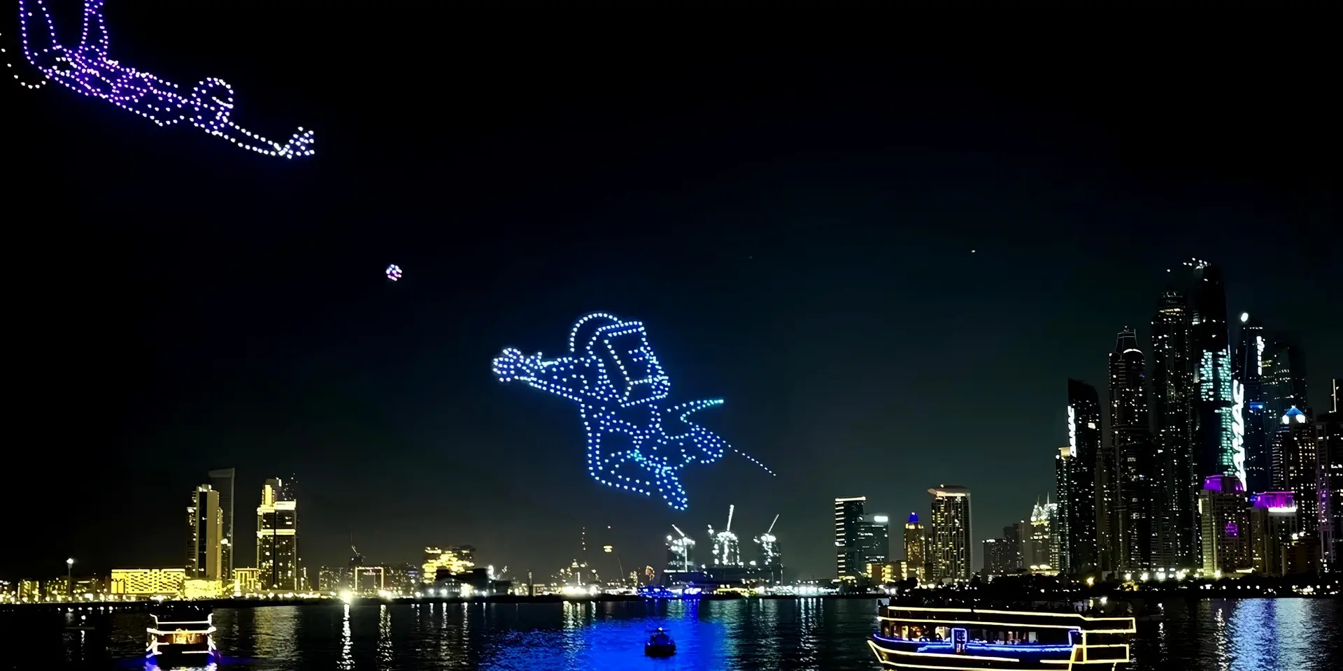 Drone Show OOH Advertising - Dubai Advertising