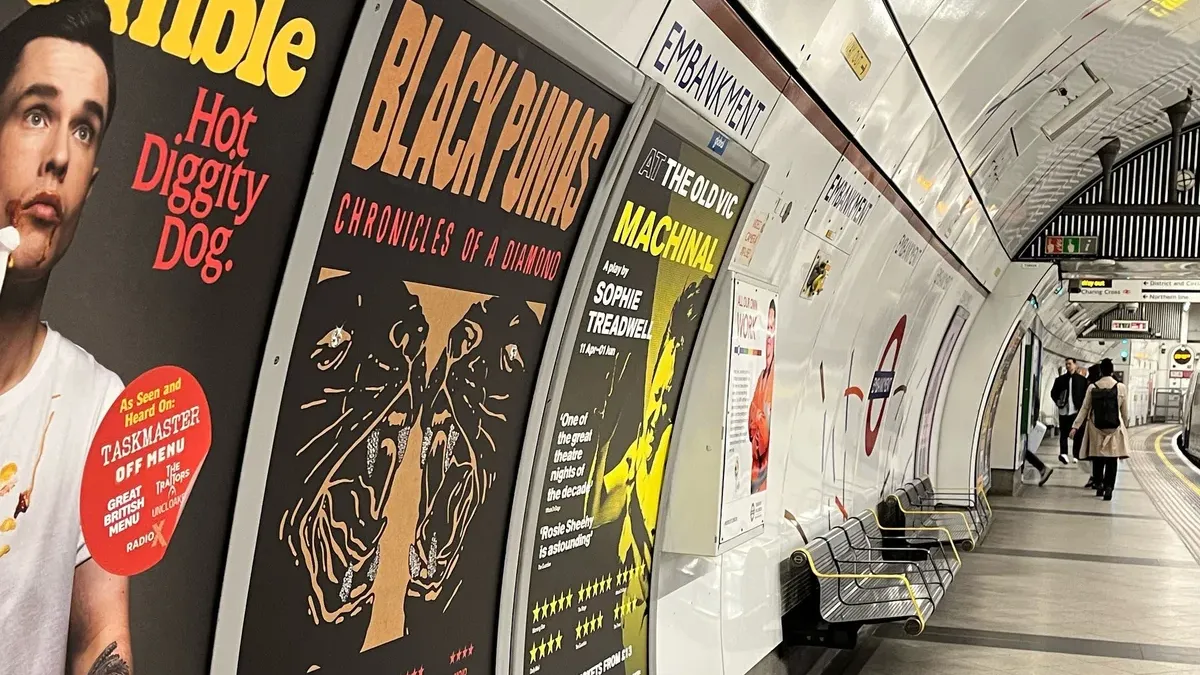 London Underground Advertising 4 Sheets - London Tube Ads