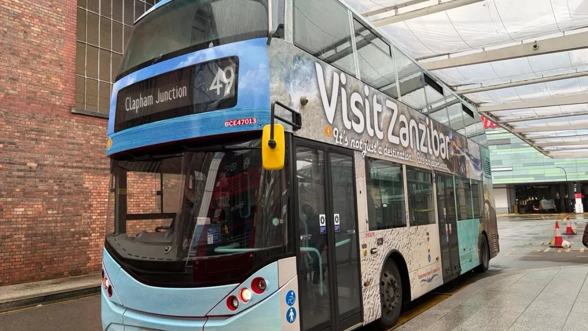 Visit Zanzibar Travel Campaign on London buses