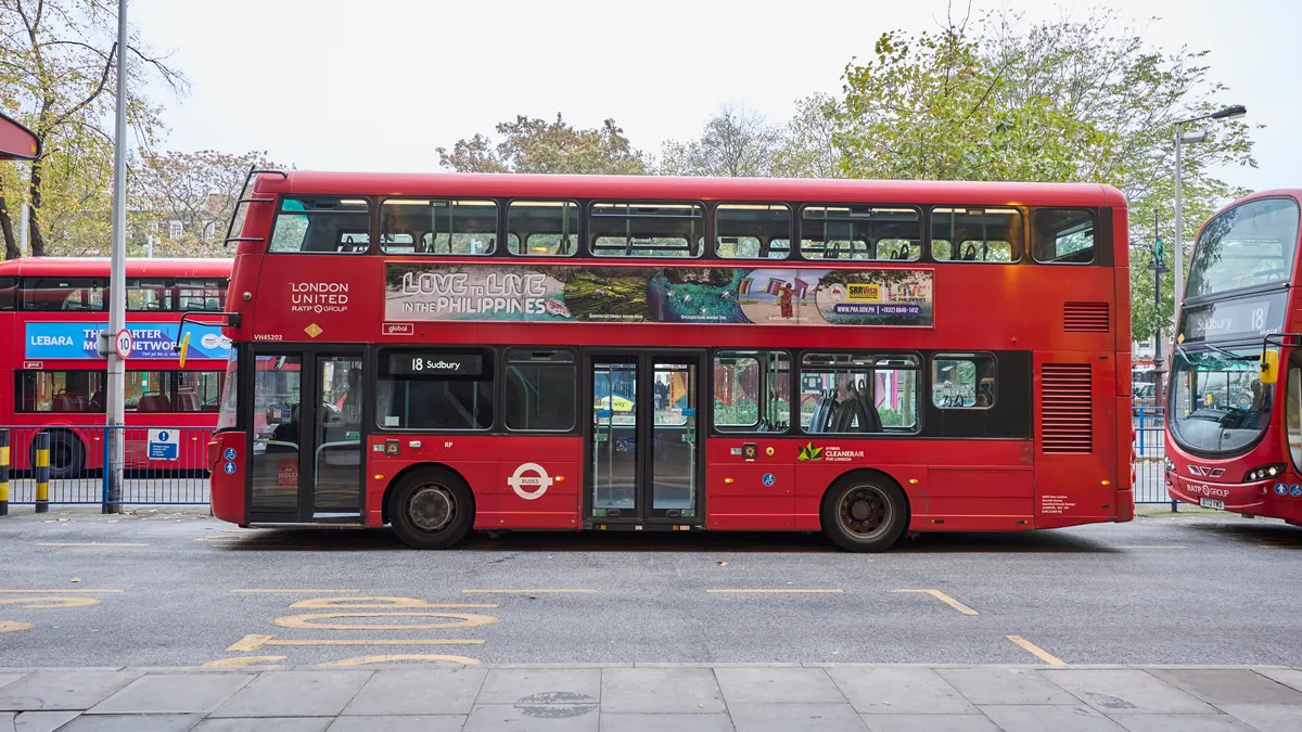 Love Philippines Campaign on London Bus Supersides - London Bus Advertising