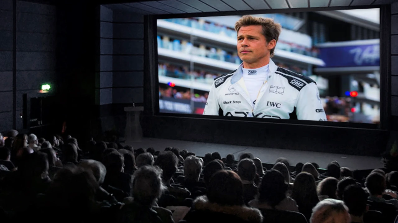 F1 Brad Pitt Cinema Advertising in Dubai - Dubai Advertising