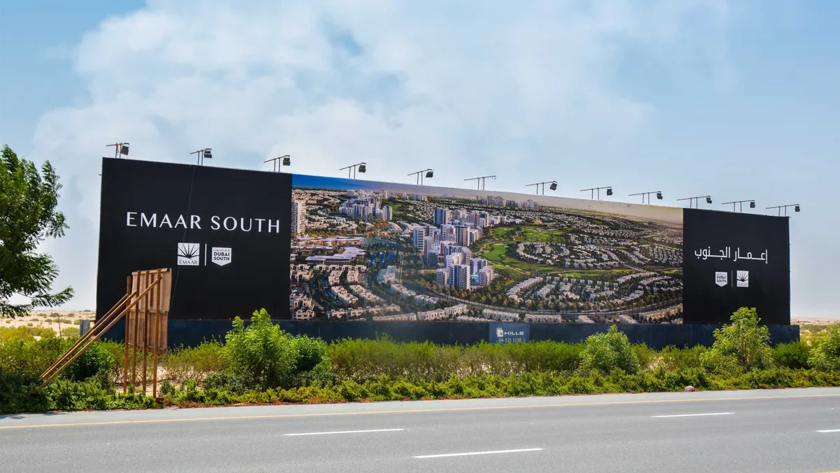 EMAAR SOUTH Billboard Hoarding Dubai - Dubai Advertising