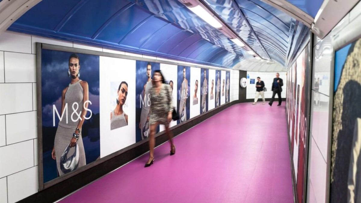 Oxford Station London Tube Advertising - London Underground Advertising