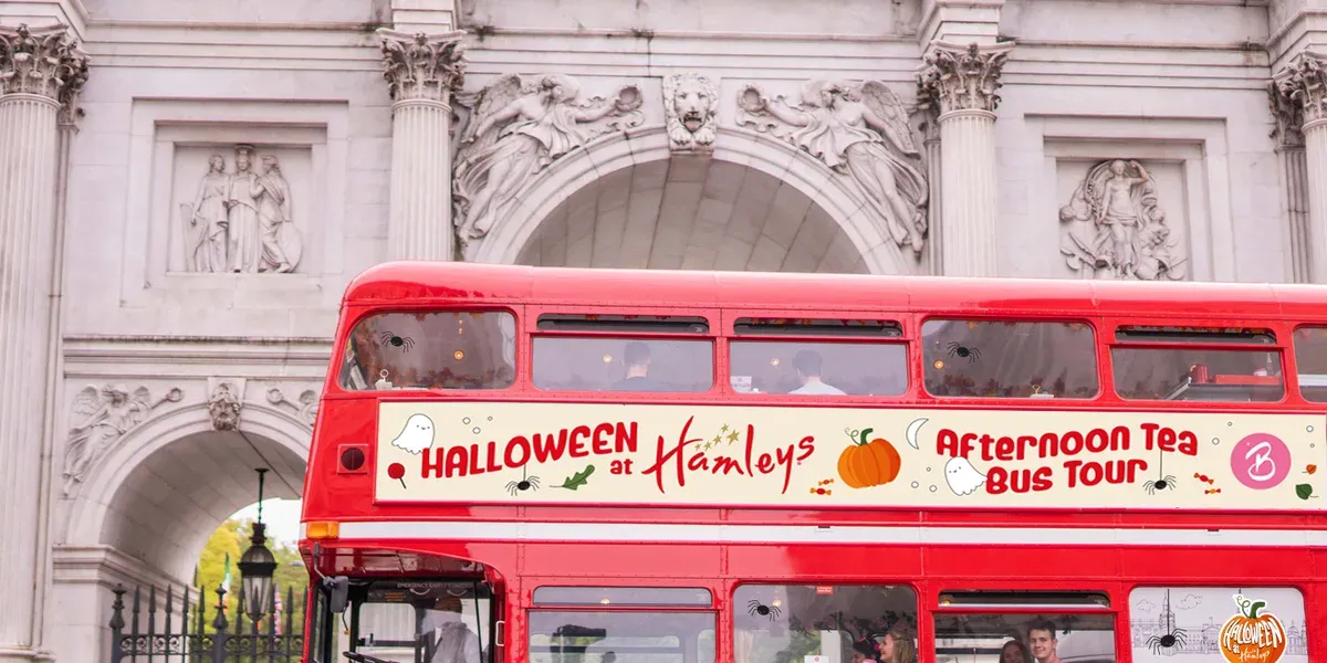 Halloween Afternoon Tea Bus Tour - London Bus Advertising