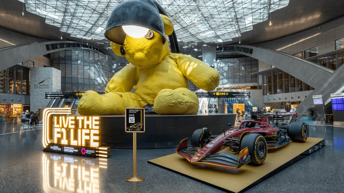 F1 Campaign - Gulf Airport Advertising