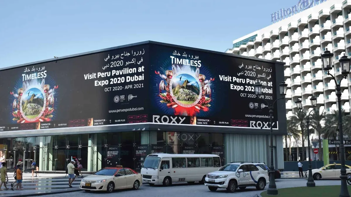 EXPO 2020 Advert in JBR and The Walk Dubai - OOH Advertising Dubai