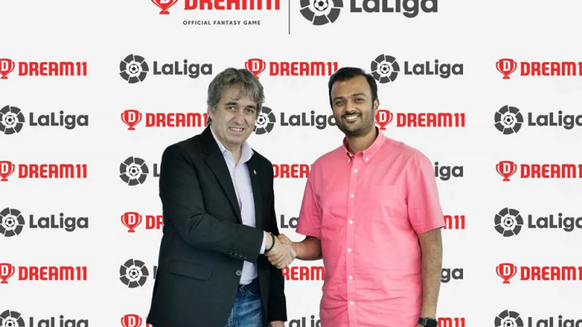 Dream11 x Football LaLiga - Official Fantasy Game Partner in India - World Sports Advertising